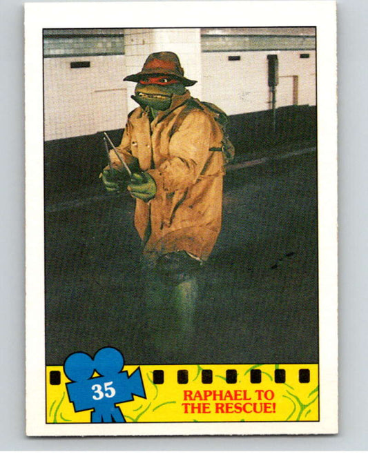 1990 O-Pee-Chee Teenage Mutant Ninja Turtles Movie #35 Card V71067 Image 1