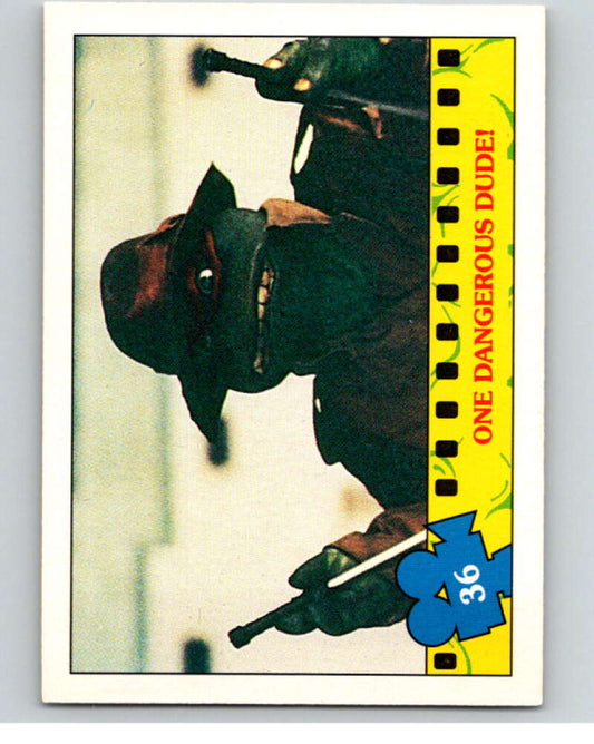 1990 O-Pee-Chee Teenage Mutant Ninja Turtles Movie #36 Card V71071 Image 1