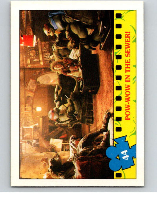 1990 O-Pee-Chee Teenage Mutant Ninja Turtles Movie #44 Card V71093 Image 1