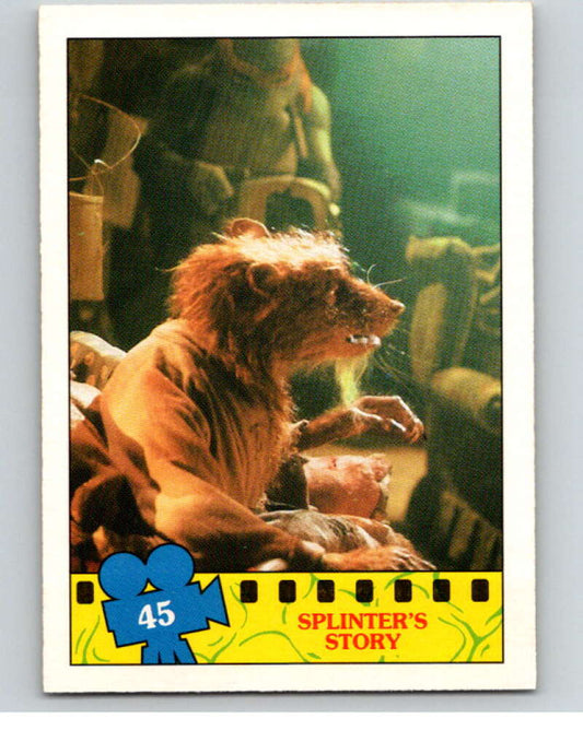 1990 O-Pee-Chee Teenage Mutant Ninja Turtles Movie #45 Card V71096 Image 1
