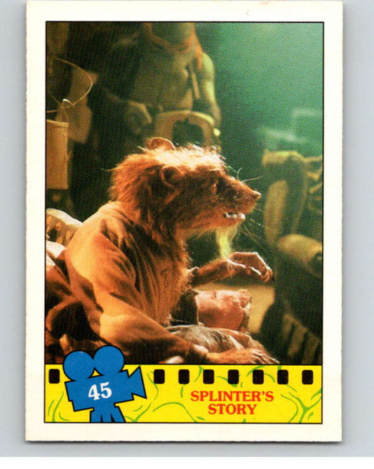 1990 O-Pee-Chee Teenage Mutant Ninja Turtles Movie #45 Card V71098 Image 1