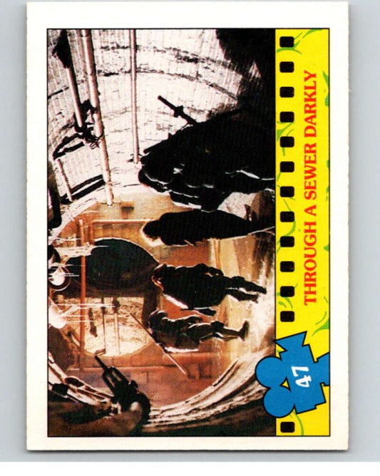 1990 O-Pee-Chee Teenage Mutant Ninja Turtles Movie #47 Card V71101 Image 1