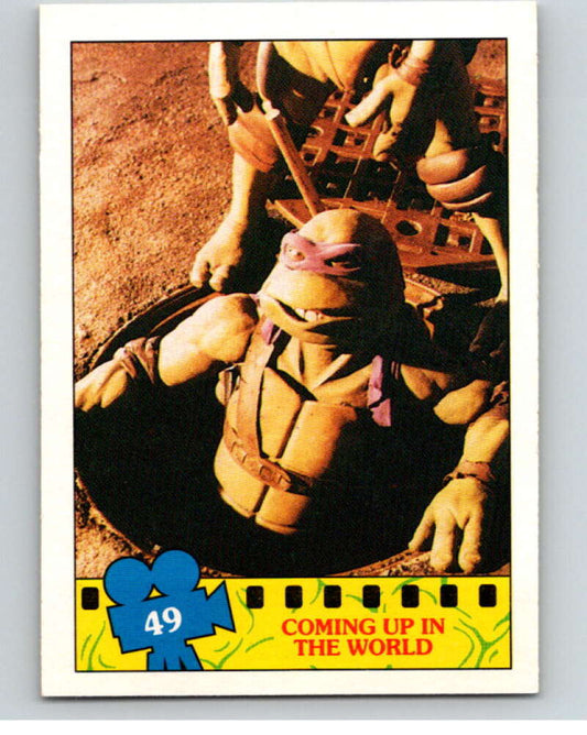 1990 O-Pee-Chee Teenage Mutant Ninja Turtles Movie #49 Card V71107 Image 1