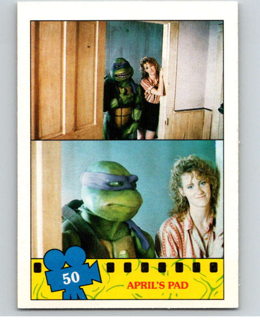 1990 O-Pee-Chee Teenage Mutant Ninja Turtles Movie #50 Card V71109 Image 1