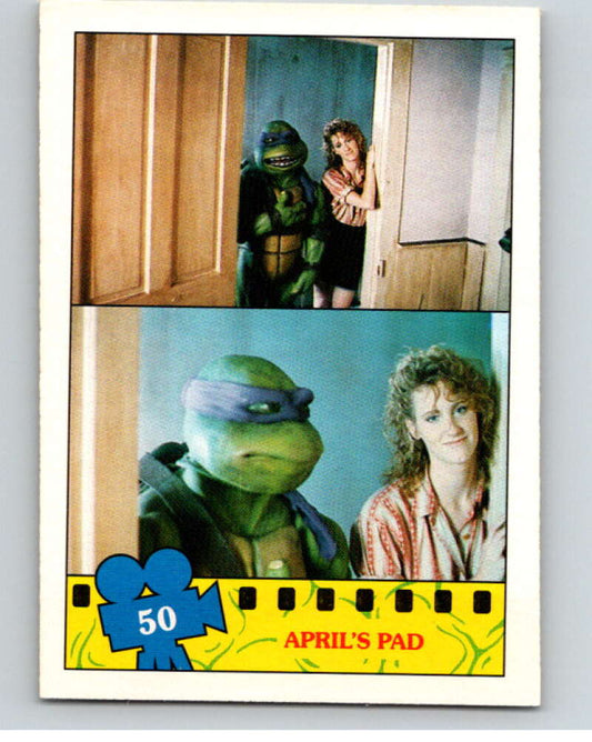 1990 O-Pee-Chee Teenage Mutant Ninja Turtles Movie #50 Card V71110 Image 1