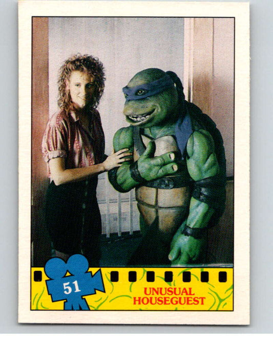 1990 O-Pee-Chee Teenage Mutant Ninja Turtles Movie #51 Card V71111 Image 1
