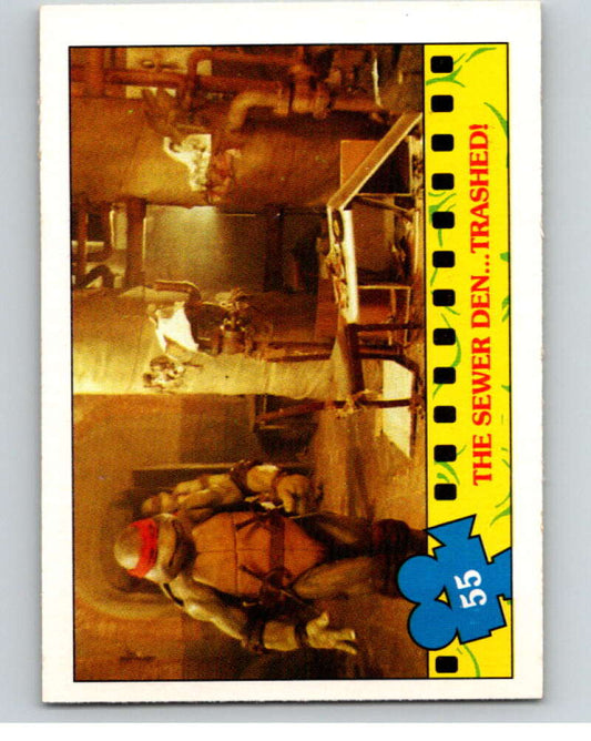 1990 O-Pee-Chee Teenage Mutant Ninja Turtles Movie #55 Card V71118 Image 1