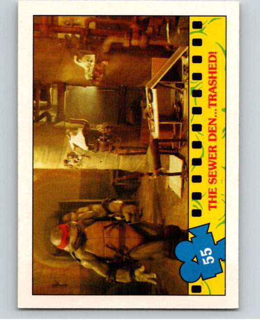 1990 O-Pee-Chee Teenage Mutant Ninja Turtles Movie #55 Card V71119 Image 1