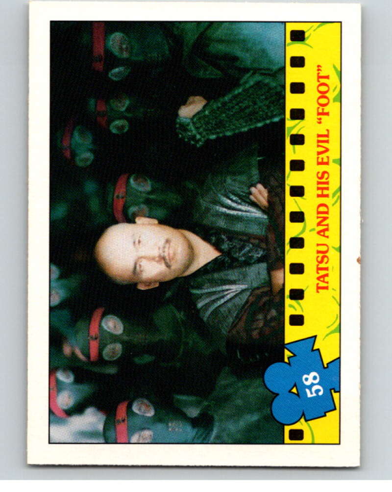 1990 O-Pee-Chee Teenage Mutant Ninja Turtles Movie #58 Card V71125 Image 1