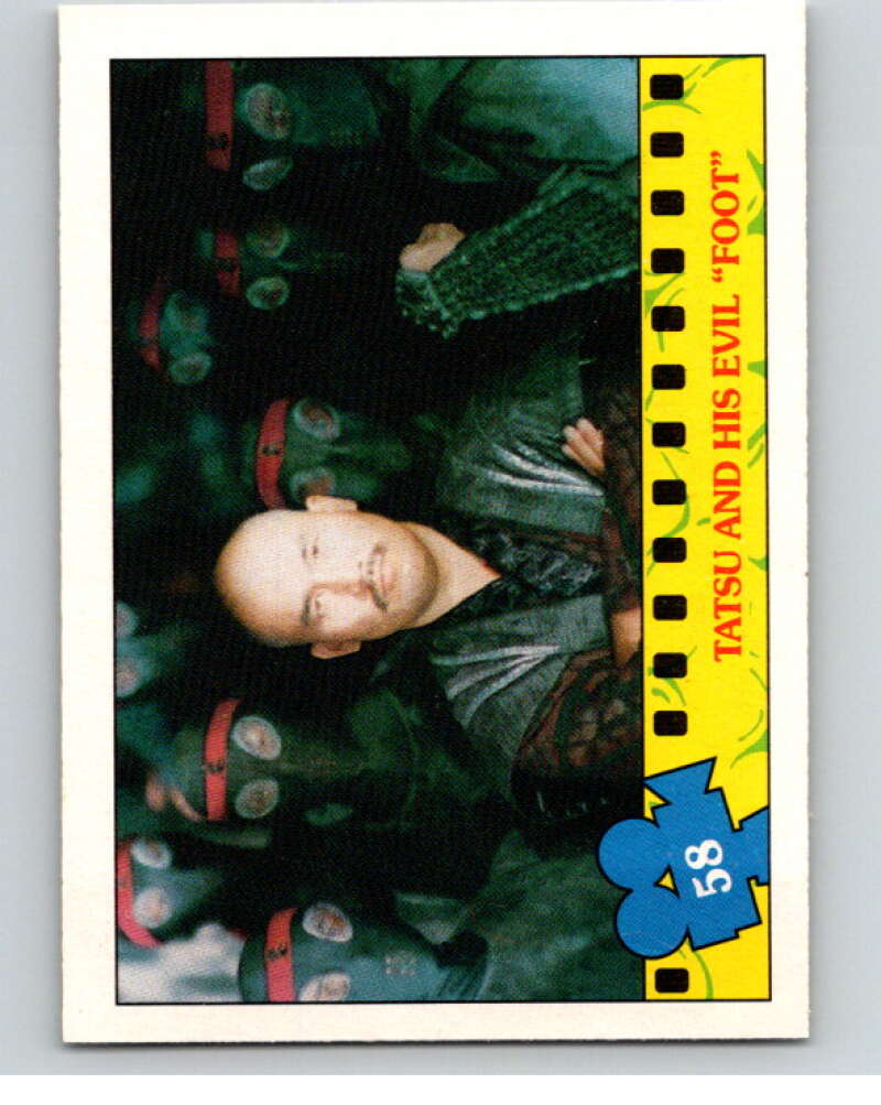 1990 O-Pee-Chee Teenage Mutant Ninja Turtles Movie #58 Card V71129 Image 1