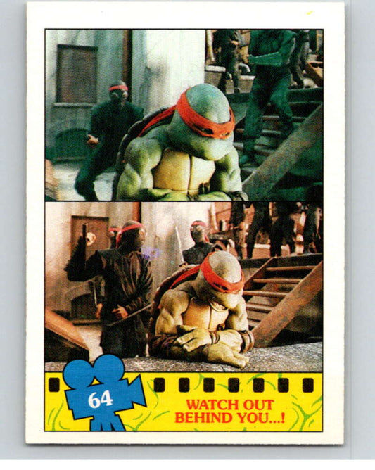 1990 O-Pee-Chee Teenage Mutant Ninja Turtles Movie #64 Card V71141 Image 1