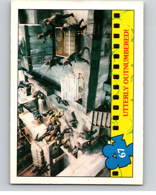 1990 O-Pee-Chee Teenage Mutant Ninja Turtles Movie #67 Card V71149 Image 1