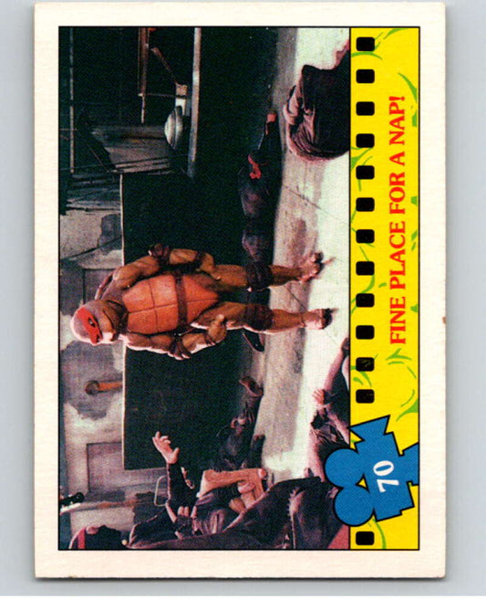 1990 O-Pee-Chee Teenage Mutant Ninja Turtles Movie #70 Card V71156 Image 1