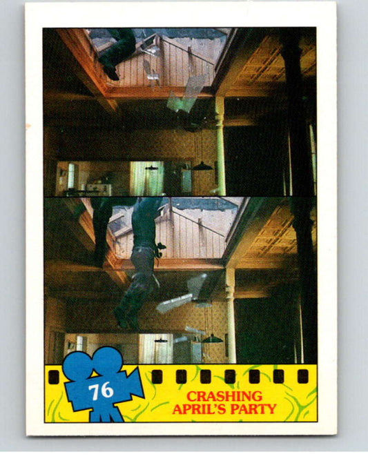1990 O-Pee-Chee Teenage Mutant Ninja Turtles Movie #76 Card V71167 Image 1
