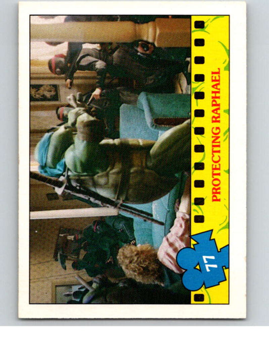1990 O-Pee-Chee Teenage Mutant Ninja Turtles Movie #77 Card V71168 Image 1