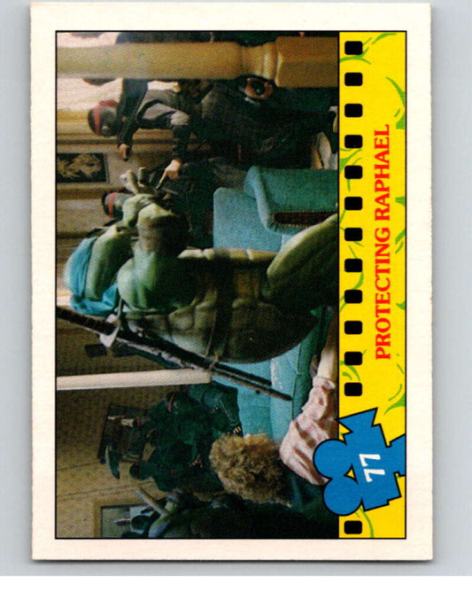 1990 O-Pee-Chee Teenage Mutant Ninja Turtles Movie #77 Card V71169 Image 1