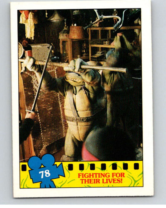 1990 O-Pee-Chee Teenage Mutant Ninja Turtles Movie #78 Card V71172 Image 1