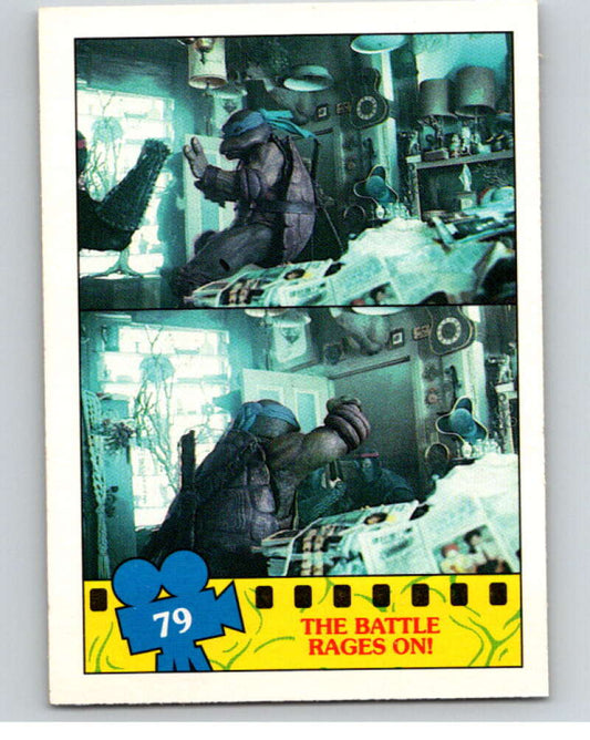 1990 O-Pee-Chee Teenage Mutant Ninja Turtles Movie #79 Card V71174 Image 1
