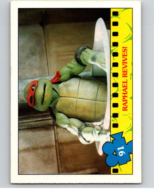 1990 O-Pee-Chee Teenage Mutant Ninja Turtles Movie #91 Card V71202 Image 1