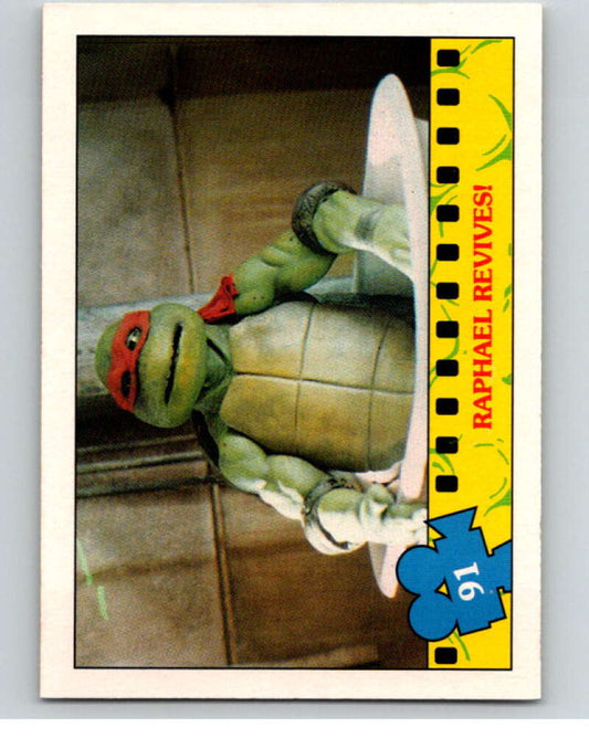 1990 O-Pee-Chee Teenage Mutant Ninja Turtles Movie #91 Card V71204 Image 1