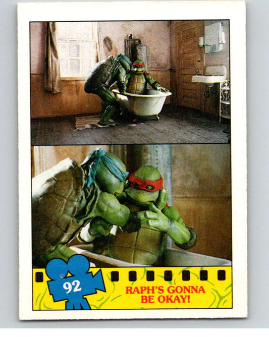 1990 O-Pee-Chee Teenage Mutant Ninja Turtles Movie #92 Card V71205 Image 1