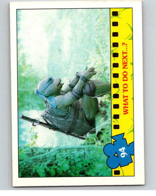 1990 O-Pee-Chee Teenage Mutant Ninja Turtles Movie #94 Card V71208 Image 1