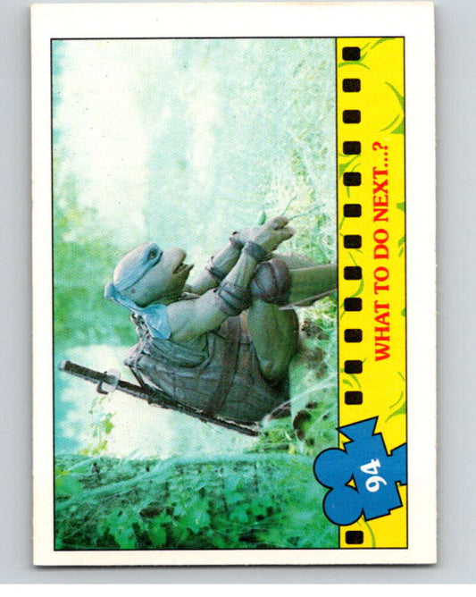 1990 O-Pee-Chee Teenage Mutant Ninja Turtles Movie #94 Card V71210 Image 1