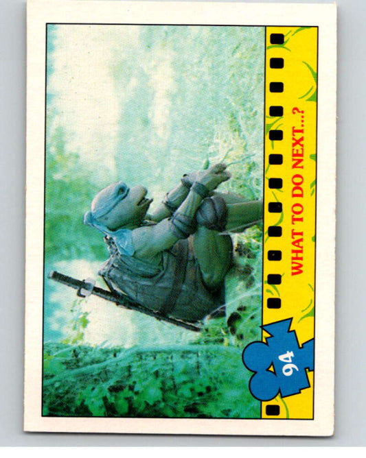 1990 O-Pee-Chee Teenage Mutant Ninja Turtles Movie #94 Card V71211 Image 1