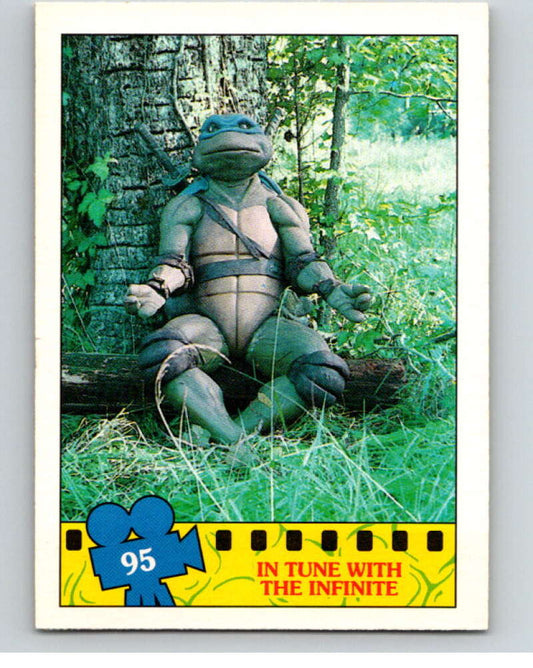 1990 O-Pee-Chee Teenage Mutant Ninja Turtles Movie #95 Card V71213 Image 1