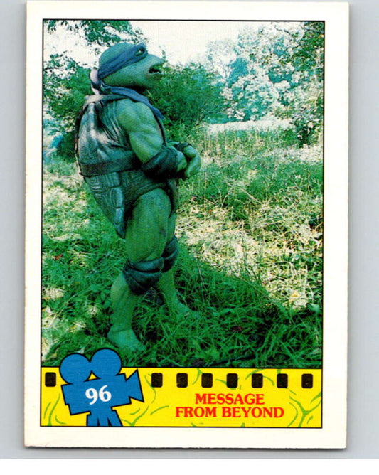 1990 O-Pee-Chee Teenage Mutant Ninja Turtles Movie #96 Card V71215 Image 1