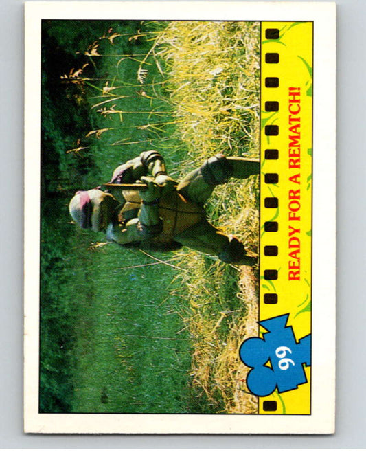 1990 O-Pee-Chee Teenage Mutant Ninja Turtles Movie #99 Card V71221 Image 1