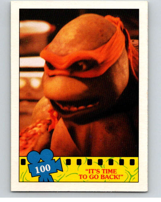 1990 O-Pee-Chee Teenage Mutant Ninja Turtles Movie #100 Card V71228 Image 1