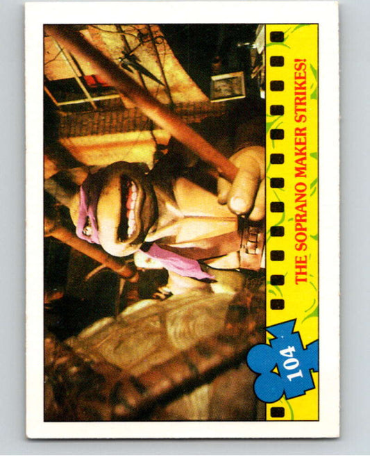 1990 O-Pee-Chee Teenage Mutant Ninja Turtles Movie #104 Card V71236 Image 1
