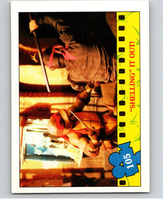 1990 O-Pee-Chee Teenage Mutant Ninja Turtles Movie #105 Card V71241 Image 1