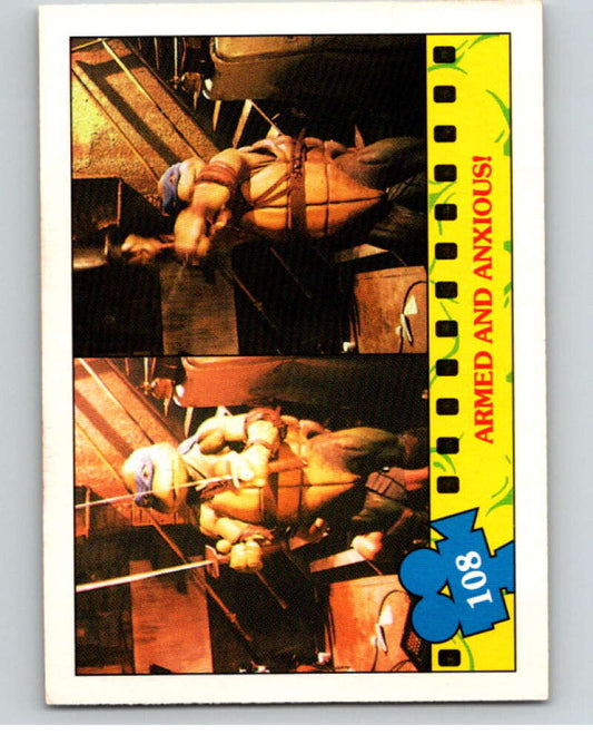 1990 O-Pee-Chee Teenage Mutant Ninja Turtles Movie #108 Card V71249 Image 1