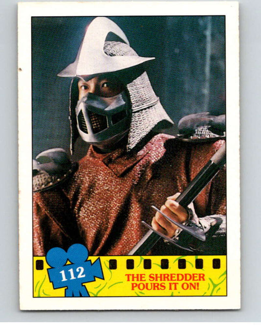 1990 O-Pee-Chee Teenage Mutant Ninja Turtles Movie #112 Card V71255 Image 1