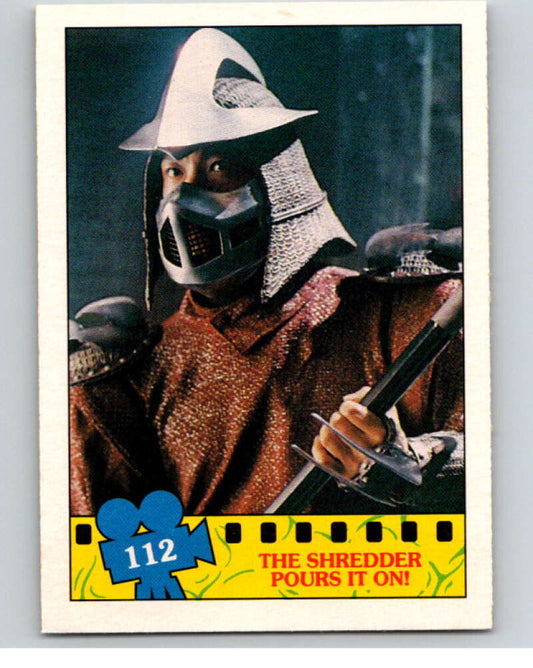 1990 O-Pee-Chee Teenage Mutant Ninja Turtles Movie #112 Card V71259 Image 1