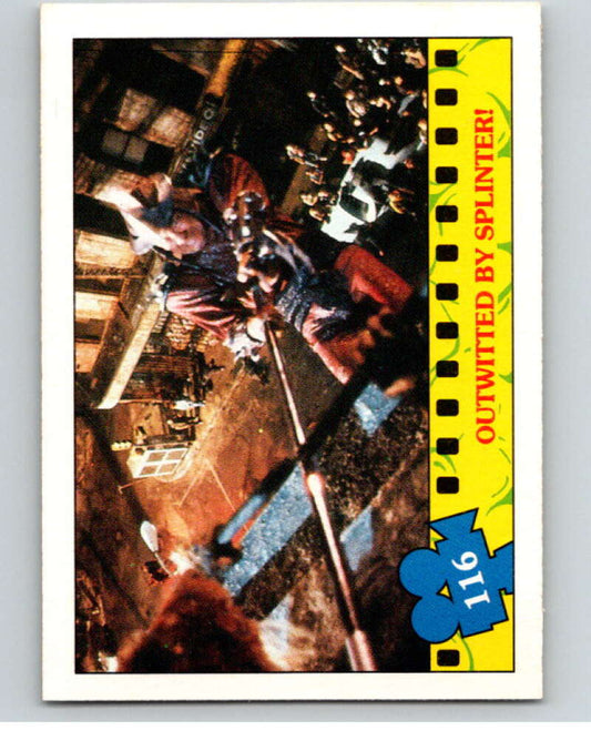 1990 O-Pee-Chee Teenage Mutant Ninja Turtles Movie #116 Card V71272 Image 1