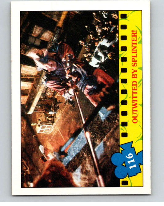 1990 O-Pee-Chee Teenage Mutant Ninja Turtles Movie #116 Card V71273 Image 1