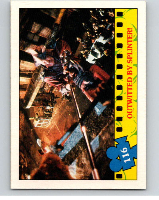 1990 O-Pee-Chee Teenage Mutant Ninja Turtles Movie #116 Card V71274 Image 1