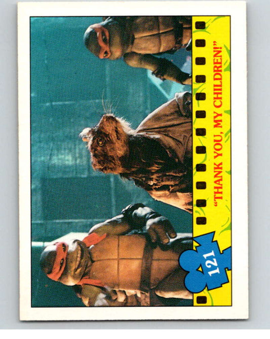 1990 O-Pee-Chee Teenage Mutant Ninja Turtles Movie #121 Card V71292 Image 1