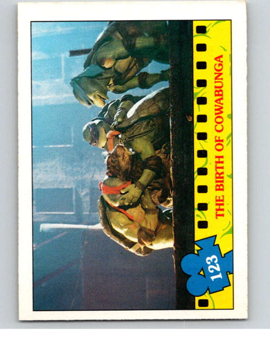 1990 O-Pee-Chee Teenage Mutant Ninja Turtles Movie #123 Card V71300 Image 1