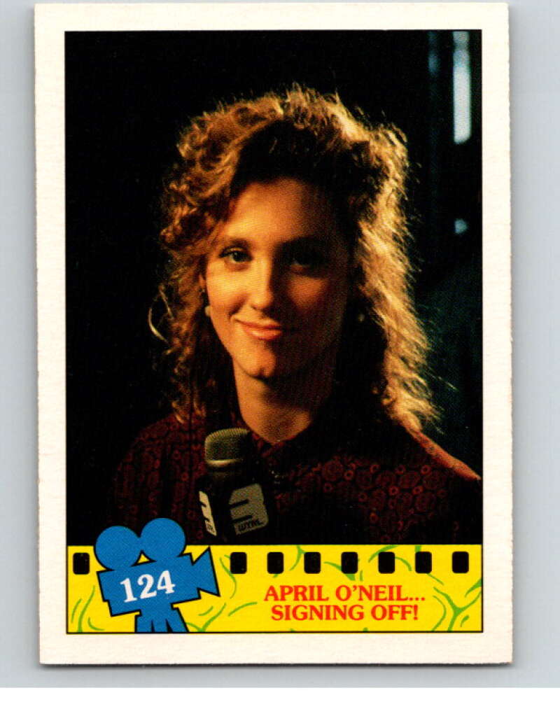 1990 O-Pee-Chee Teenage Mutant Ninja Turtles Movie #124 Card V71306 Image 1