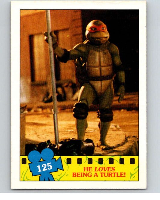 1990 O-Pee-Chee Teenage Mutant Ninja Turtles Movie #125 Card V71309 Image 1
