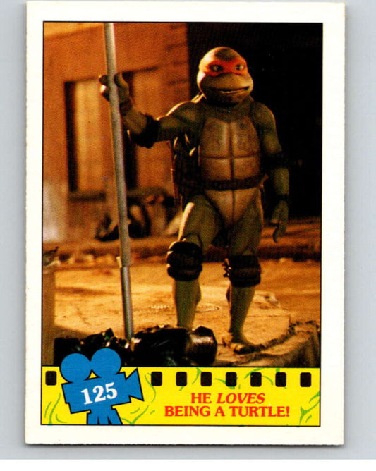 1990 O-Pee-Chee Teenage Mutant Ninja Turtles Movie #125 Card V71310 Image 1