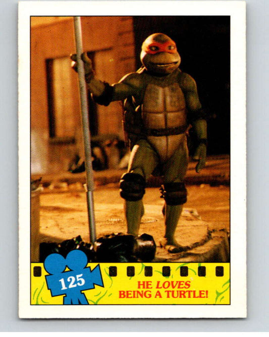 1990 O-Pee-Chee Teenage Mutant Ninja Turtles Movie #125 Card V71311 Image 1