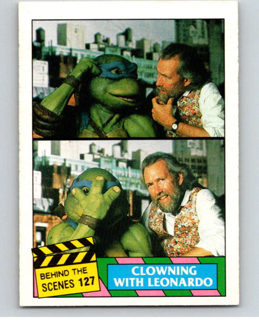 1990 O-Pee-Chee Teenage Mutant Ninja Turtles Movie #127 Card V71320 Image 1