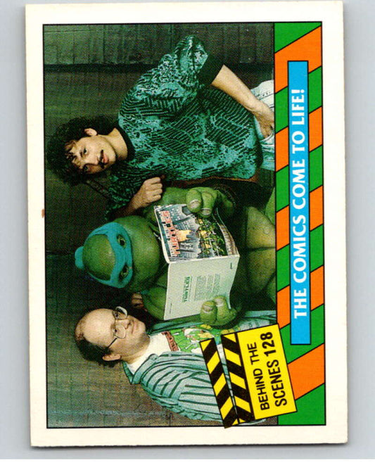 1990 O-Pee-Chee Teenage Mutant Ninja Turtles Movie #128 Card V71323 Image 1