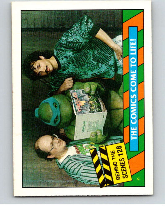 1990 O-Pee-Chee Teenage Mutant Ninja Turtles Movie #128 Card V71324 Image 1