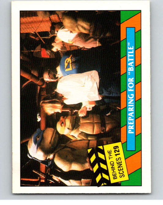 1990 O-Pee-Chee Teenage Mutant Ninja Turtles Movie #129 Card V71325 Image 1